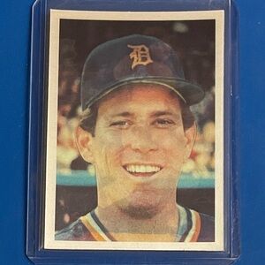 Alan Trammell #172 1986 Sportflics Baseball Trading Card